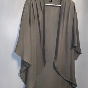 olive green Kimono